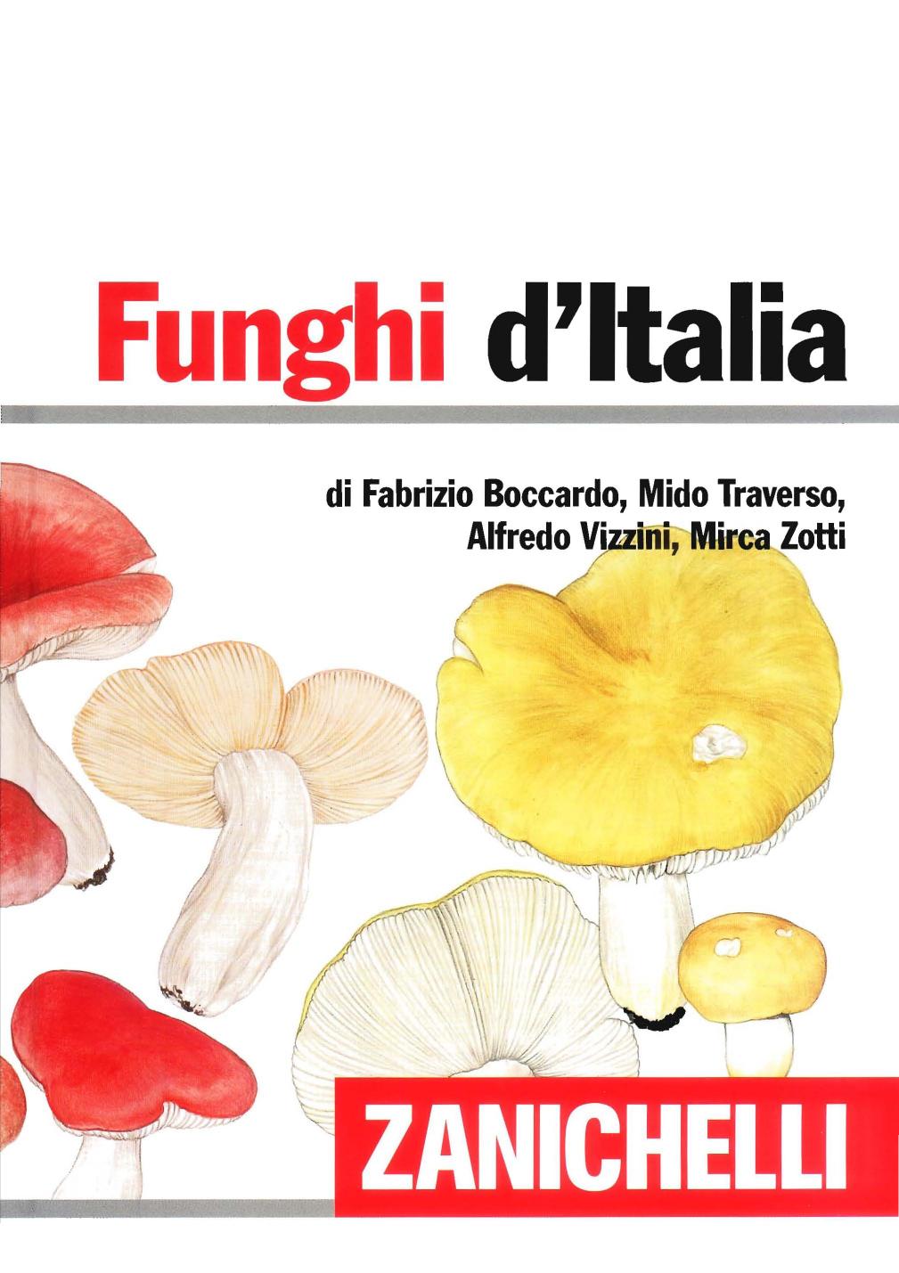 Funghi d'Italia Micologia Zanichelli