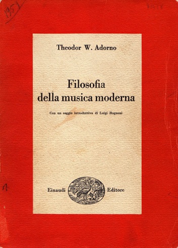 Filosofia della musica moderna