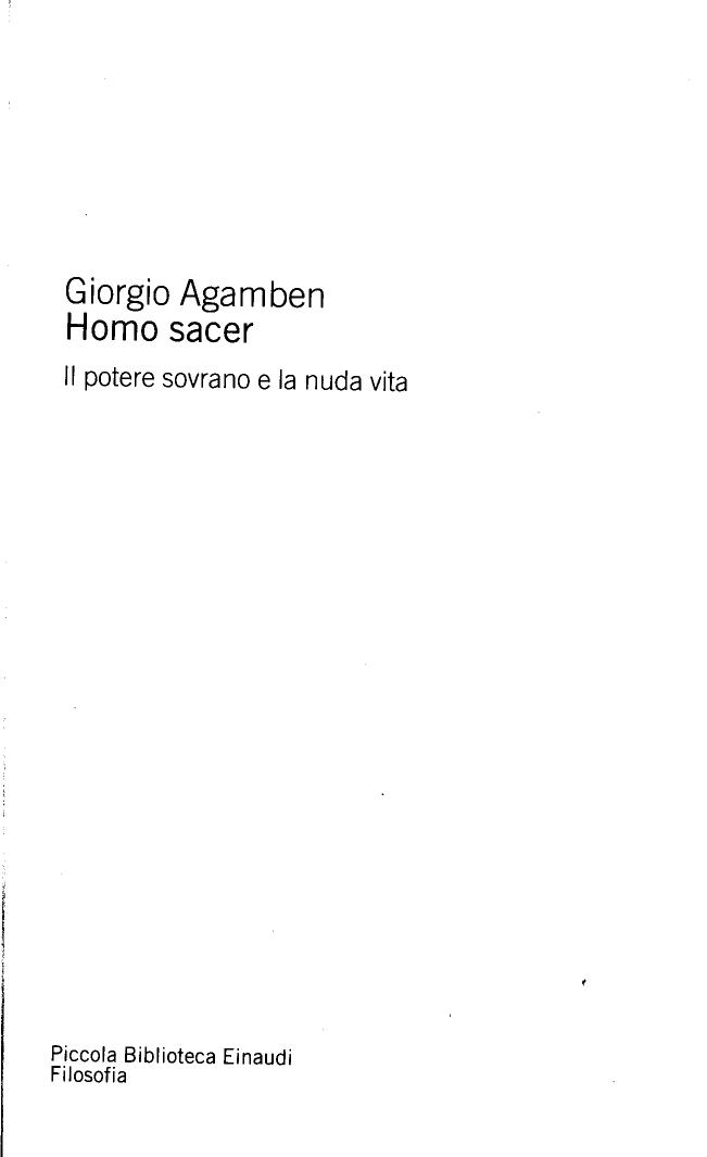 Agamben, Giorgio