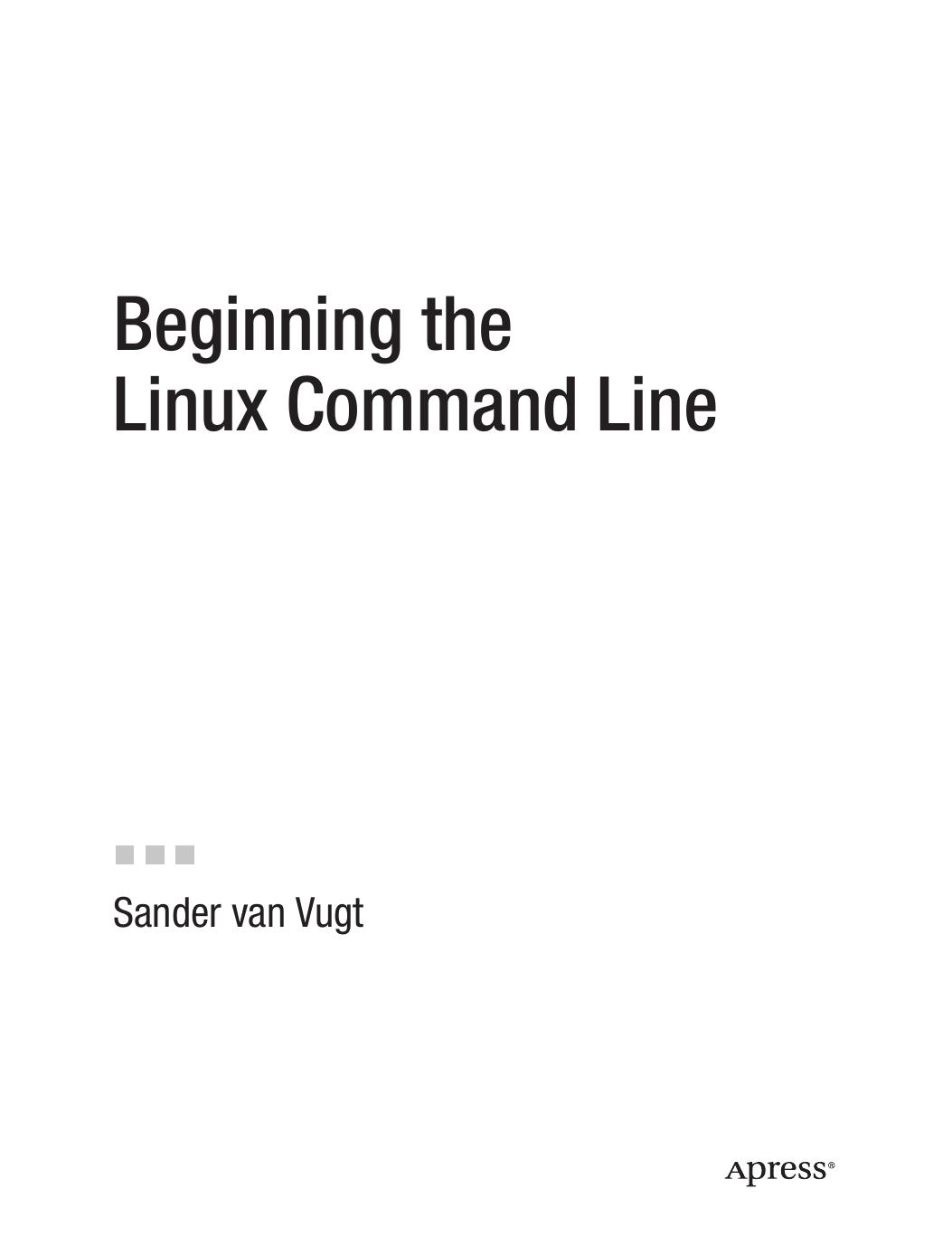 Beginning the Linux Command Line-P2P
