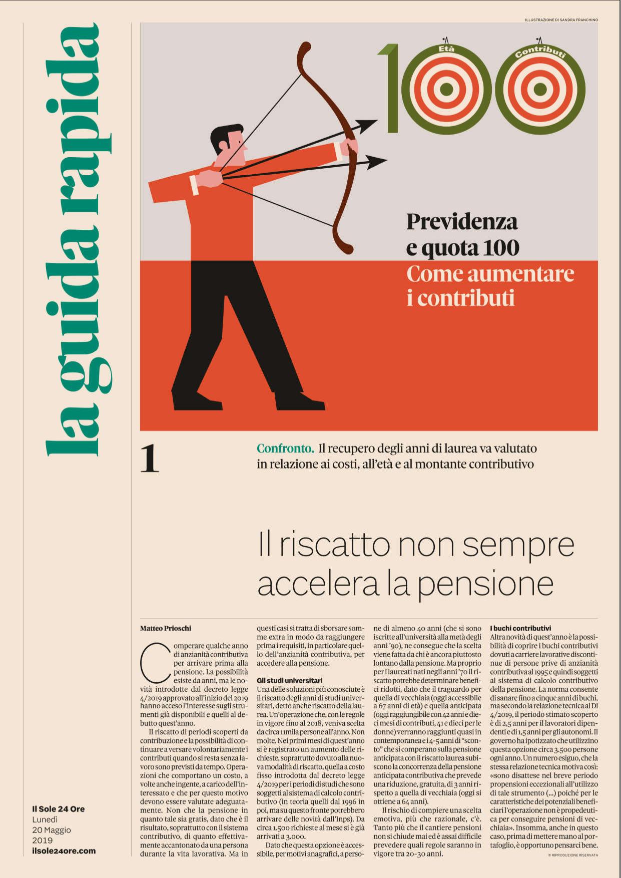 Il Sole 24 Ore La Guida Rapida Previdenza