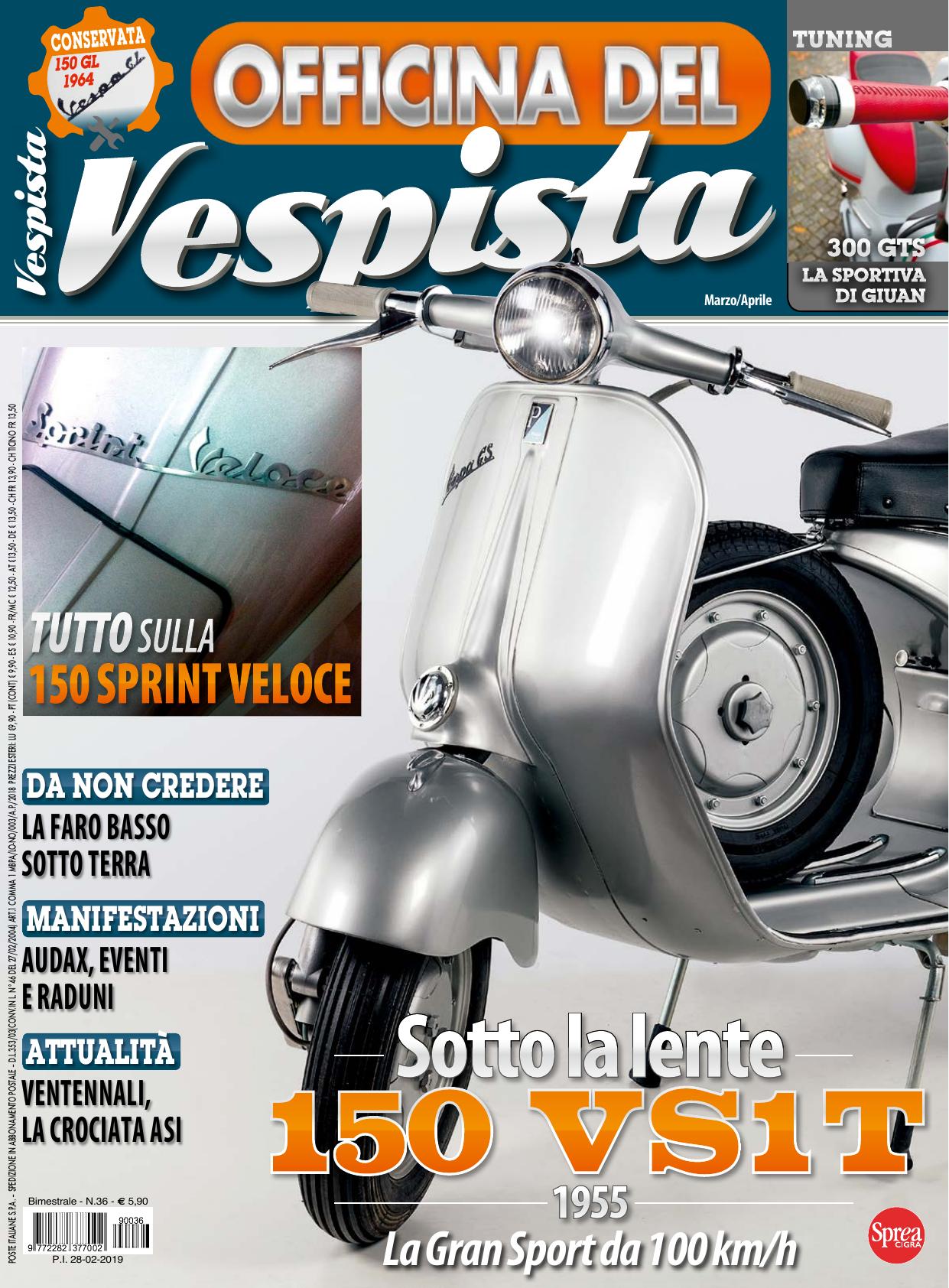 Officina del Vespista N36 Marzo Aprile 2019