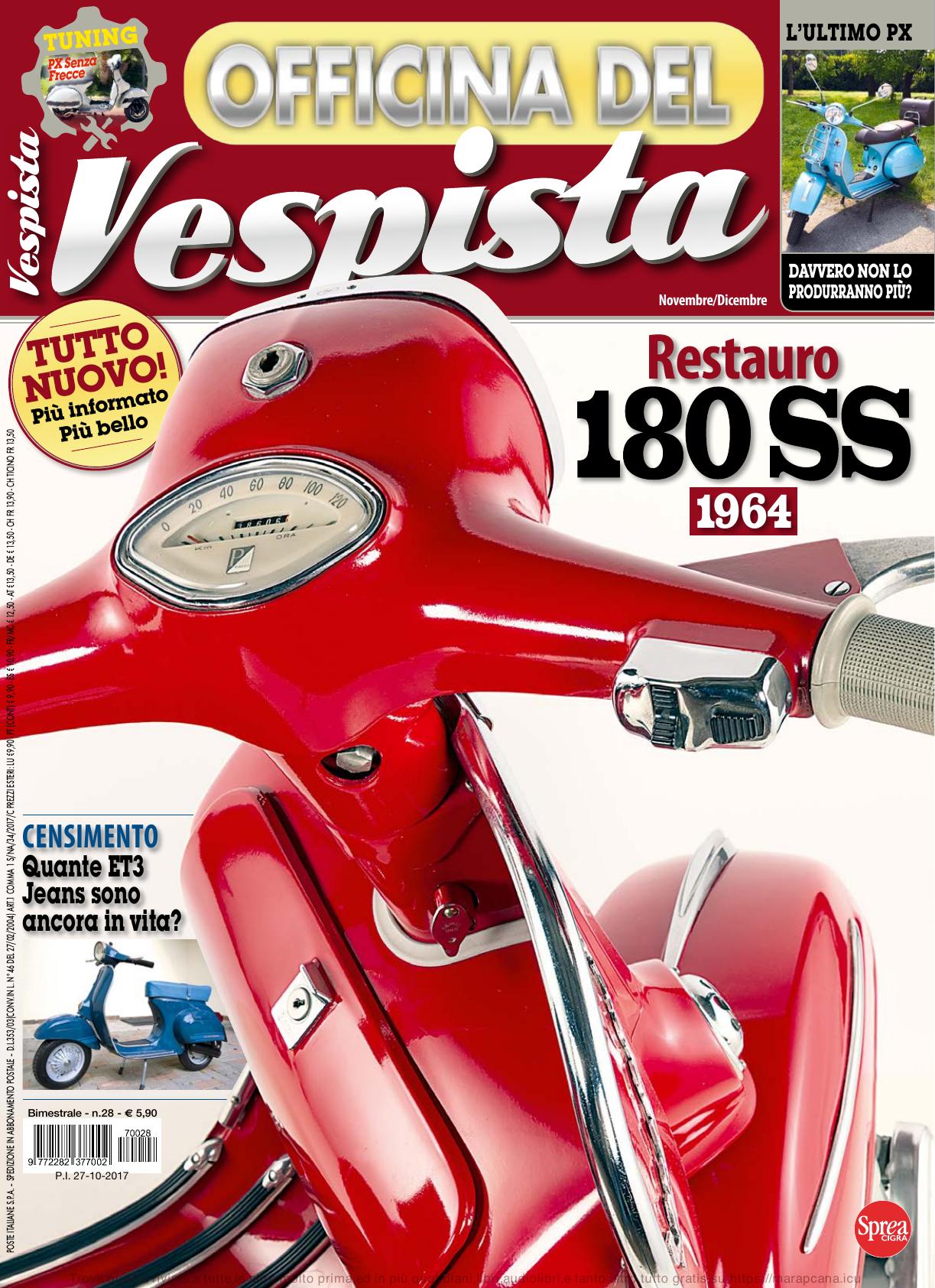 Officina del Vespista N28 Novembre Dicembre 2017