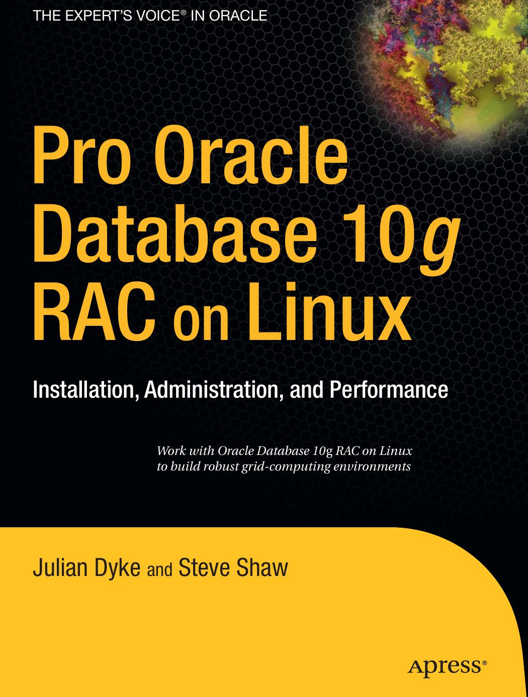 Pro Oracle Database 10g RAC on Linux