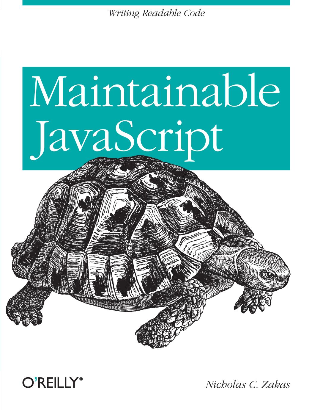 Maintainable JavaScript Writing Readable C