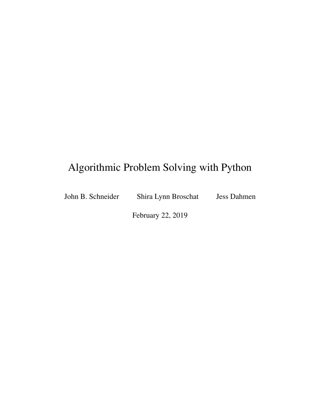 algorithmic-problem-solving-with-python-p2