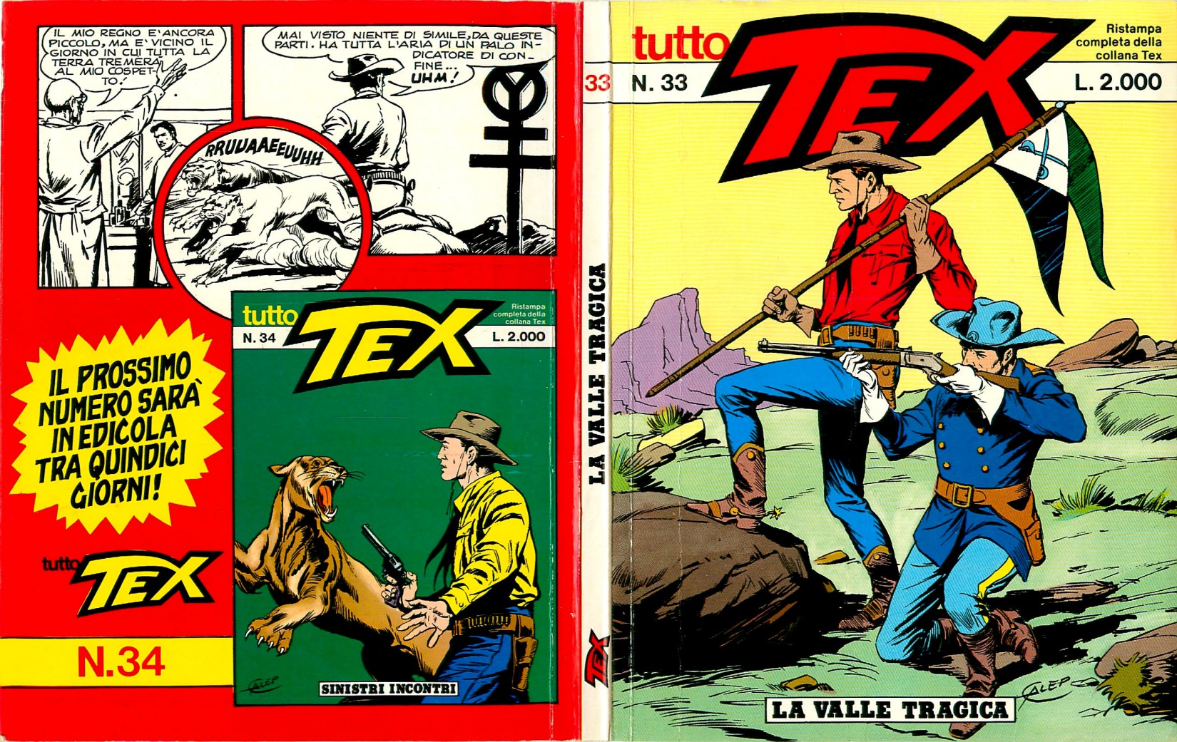 Tex Willer 033.-.LA VALLE TRAGICA.-.(edit