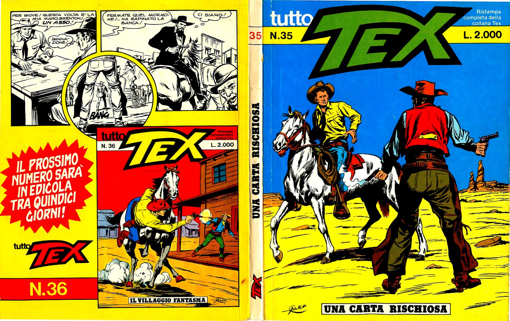 Tex Willer 035.-.UNA CARTA RISCHIOSA.-.(ed