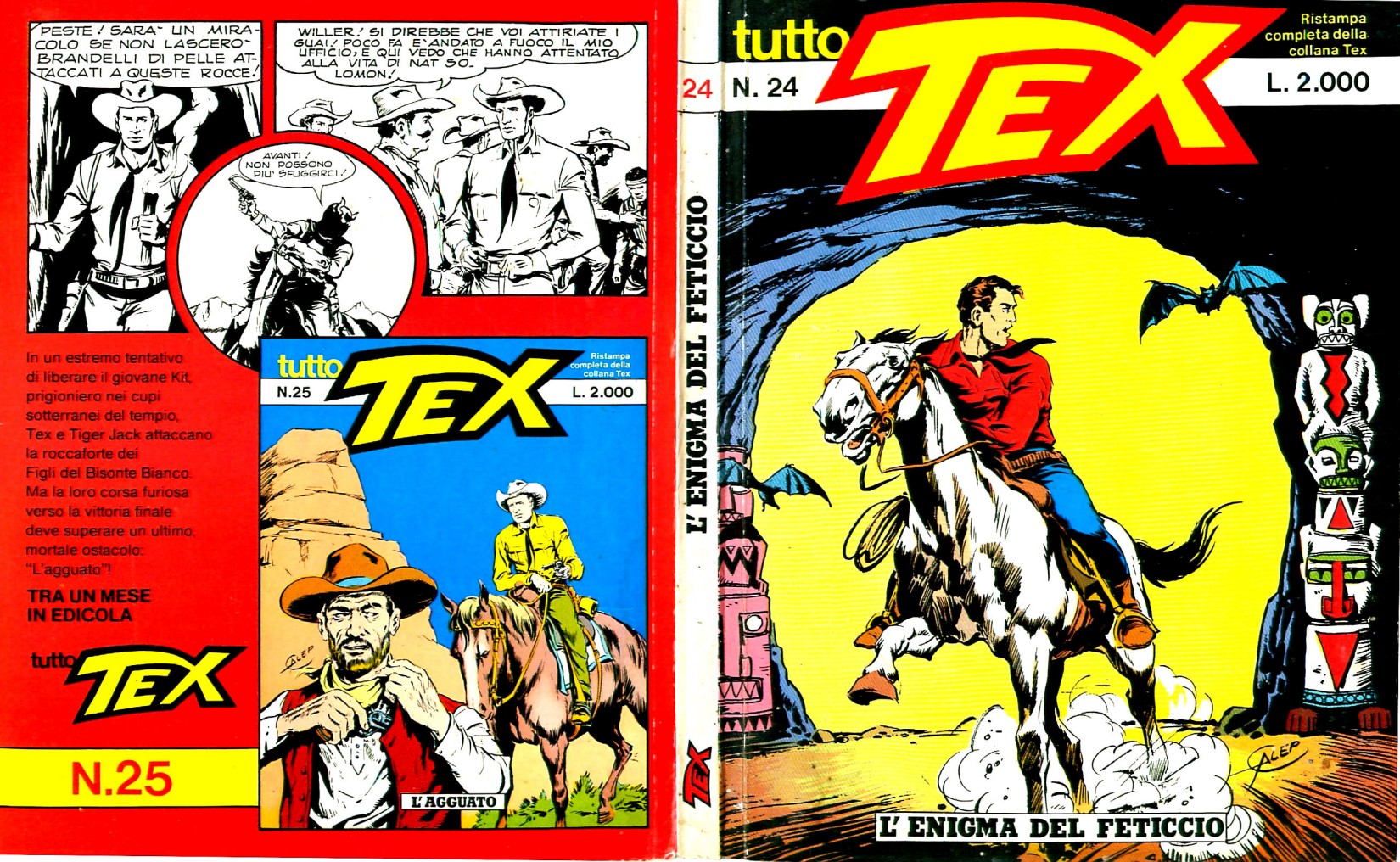 Tex Willer 024.-.L'ENIGMA DEL FETICCIO.-.(