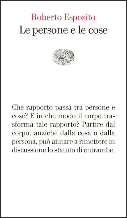 Le persone e le cose (Vele) (Italian Edition)