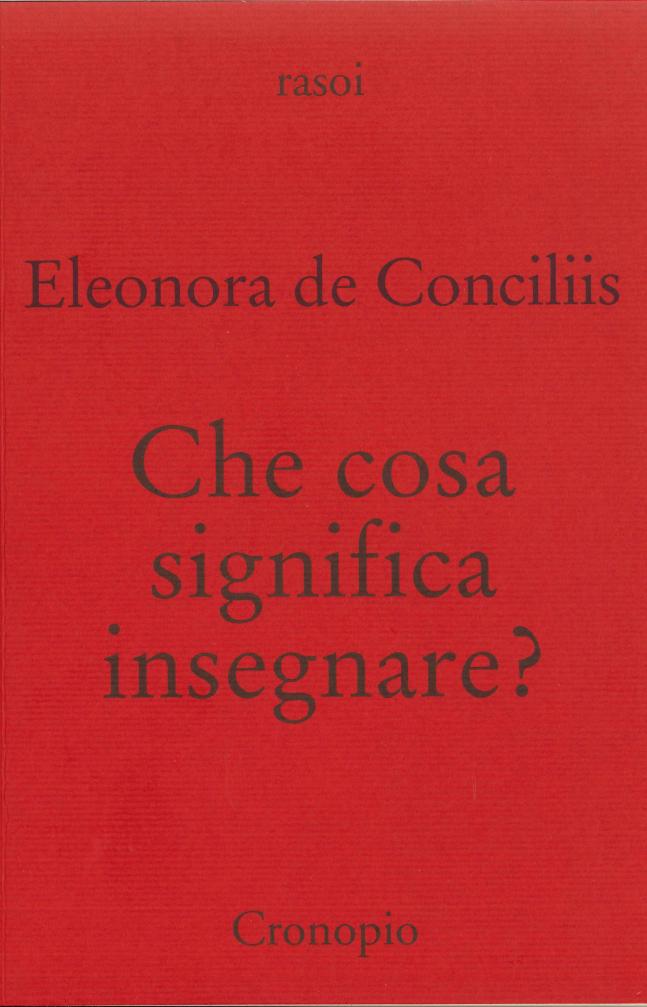De Conciliis,Eleonora Che cosa significa i
