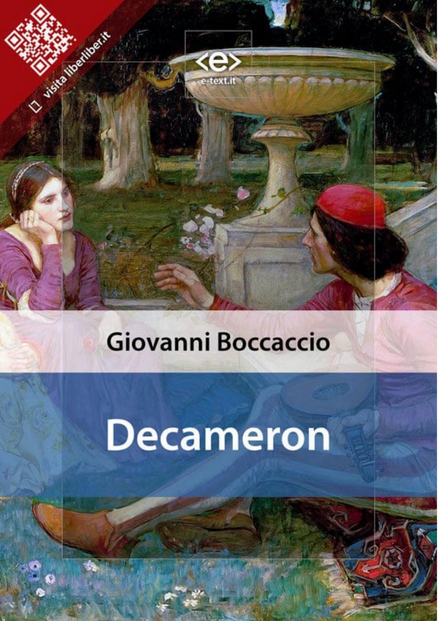 boccaccio decameron