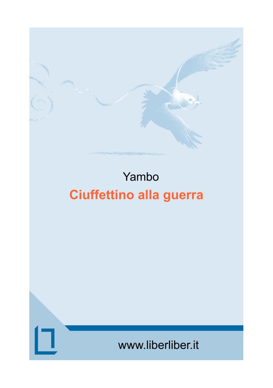 Ciuffettino alla guerra