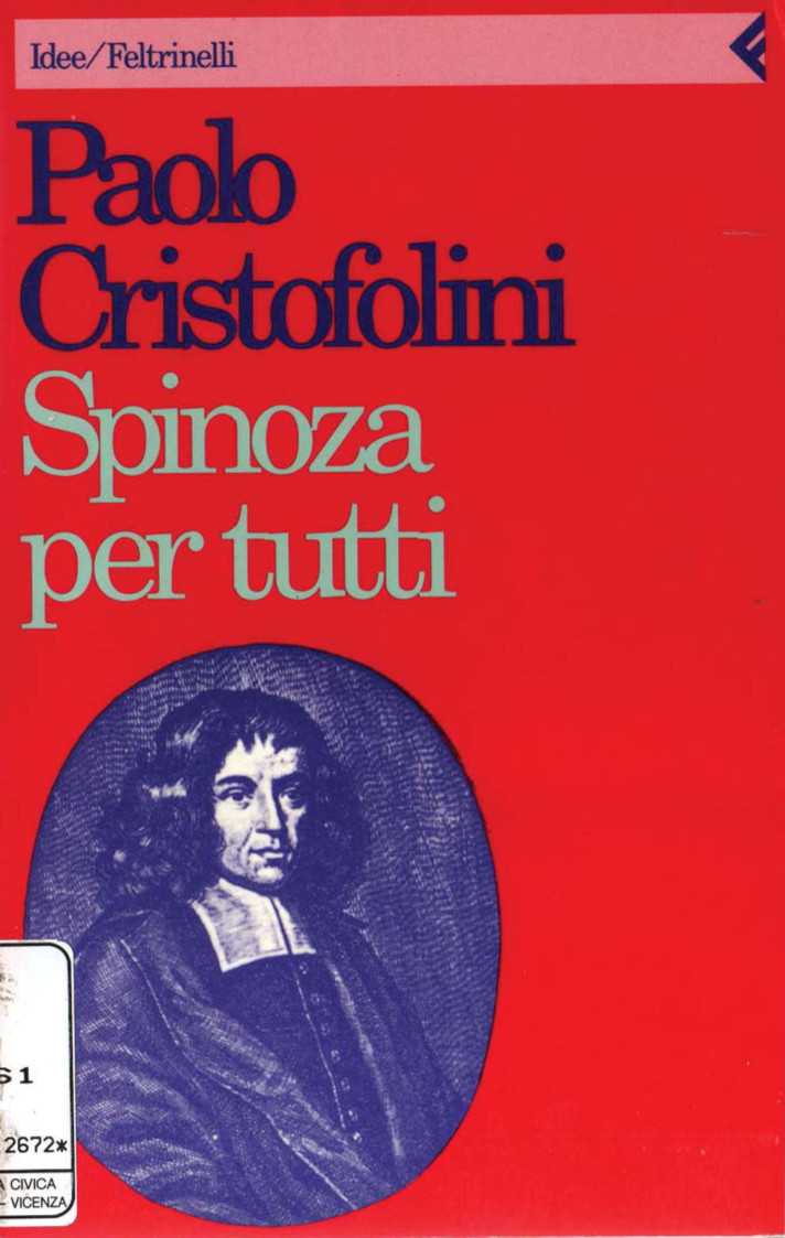 Spinoza per tutti (Feltrinelli)