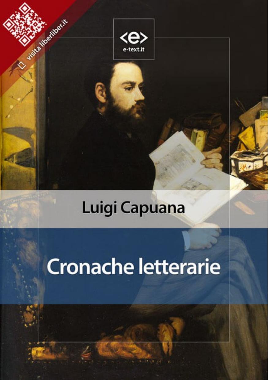 Cronache letterarie