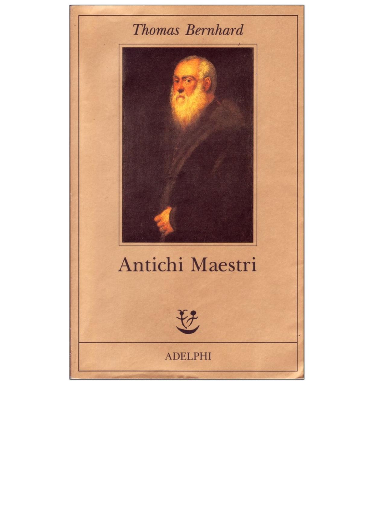 Antichi maestri. Commedia