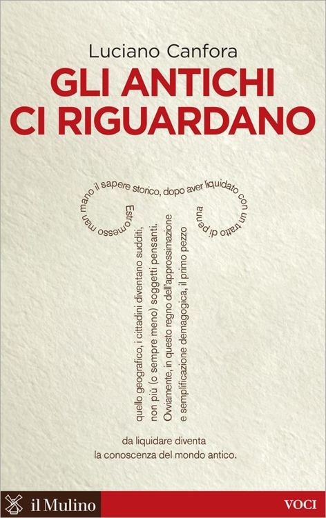 Gli antichi ci riguardano (Voci) (Italian Edition)