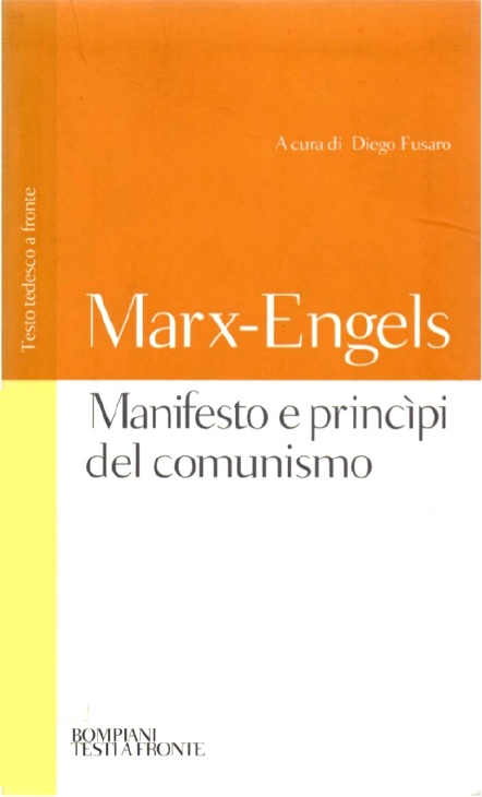 Manifesto e principi del comunismo