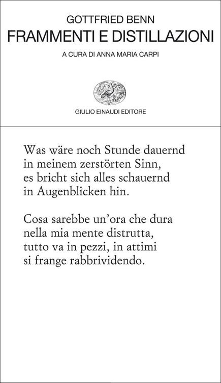 Frammenti e Distillazioni (Collezione di poesia) (Italian Edition)