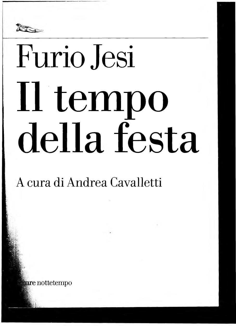 Il tempo della festa (Italian Edition)